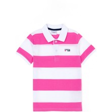 U.S. Polo Assn. Erkek Çocuk Pembe Tişört 50263253-VR041