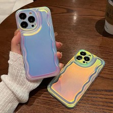 Alstrap Apple iPhone 11 Uyumlu Puff Hologram Silikon Kılıf