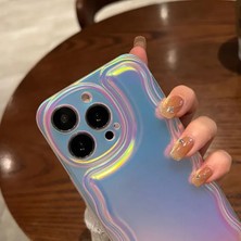 Alstrap Apple iPhone 11 Uyumlu Puff Hologram Silikon Kılıf