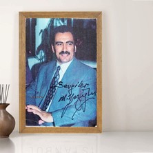 Lioncraft Muhsin Yazıcıoğlu  Tablo, Çerçeveli Cam Tablo 30X45 cm