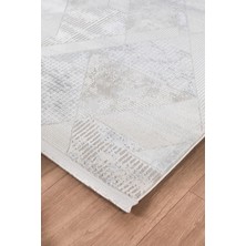 Valery Home Bienal Saçaklı Modern Dokuma Halı 8699A-GRI
