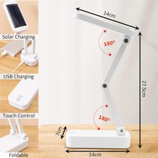 Güncel Çarşı Güneş Enerjili Solar Masa Lambası