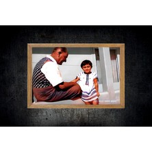Lioncraft Mustafa Kemal Atatürk Tablo, Çerçeveli Cam Tablo 30X45 cm