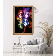 Lioncraft Marvel Tablo, Çerçeveli Cam Tablo 30X45 cm