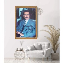Lioncraft Muhsin Yazıcıoğlu  Tablo, Çerçeveli Cam Tablo 20X30 cm