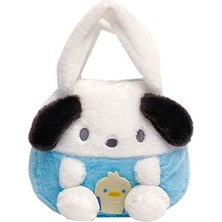 Sanrio Pochacco Peluş Çanta Çapraz Omuz Peluş Çanta Sevimli Peluş El Çantası