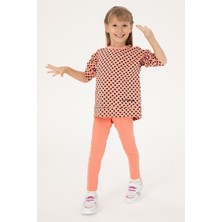 U.S. Polo Assn. Kız Çocuk Somon Tayt 50296923-VR047