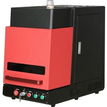 Milmaksan 30W Kapalı Kabin Fiber Lazer Markalama Makinesi