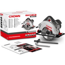 Crown Bakır Sargılı Dairesel Testere - 1200 W 165 mm CT15187-165 Hassas ve Açılı Kesim İçin