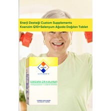 Custom Supplements Koenzımq10+Selenyum Ağızda Dağılan Tablet