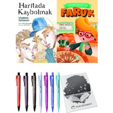 Sınıftaki Gizemli Saat Faruk ve Haritada Kaybolmak 2'li Set + Hediyeli