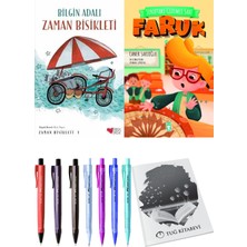 Sınıftaki Gizemli Saat Faruk ve Zaman Bisikleti 1 2'li Set + Hediyeli
