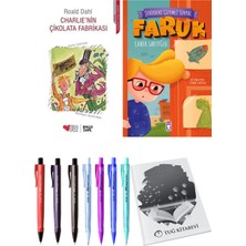 Şehirdeki Gizemli Sinyal Faruk ve Charlie'nin Çikolata Fabrikası 2'li Set + Hediyeli