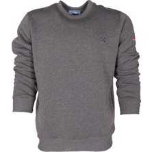SF-015 3 Iplik Sıfır Yaka Sweatshirt