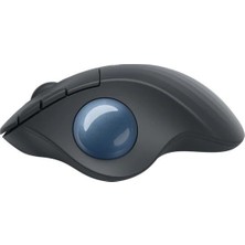 Logitech ERGO M575 Kablosuz İztopu Özellikli Konforlu Ergonomik Mouse - Siyah