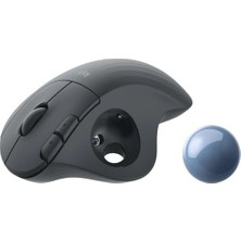 Logitech ERGO M575 Kablosuz İztopu Özellikli Konforlu Ergonomik Mouse - Siyah