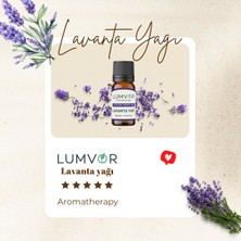 Lumvor Lavanta Uçucu Yağı 10 ml %100 Saf Ve Doğal (ESSENTİAL OİL) Aromaterapi