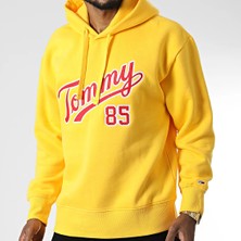 Tomy Tommy Hilfiger Sarı Baskılı Sweatshirt