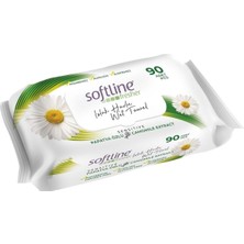 Softline Fresher Sensitive Papatya Özlü Islak Havlu 90'lı x 18 Adet