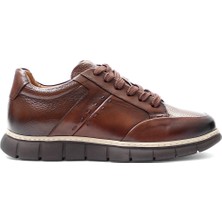 Celal Gültekin Erkek Kahverengi Bağcıklı Deri Günlük Ayakkabı