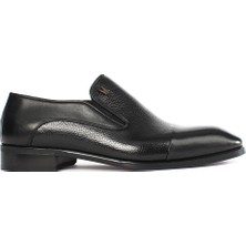 Celal Gültekin Erkek Siyah Deri Klasik Ayakkabı