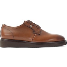 Celal Gültekin Erkek Taba Bağcıklı Deri Klasik Ayakkabı