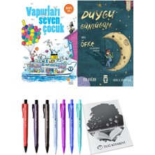 Duygu Günlüğüm Mira Öfke Gezegeni'nden Ayrılıyor ve Vapurları Seven Çocuk 2'li Set + Hediyeli