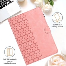 Vshop Huawei Matepad T10 / T10S Için Kabartmalı Deri Kılıf (Yurt Dışından)