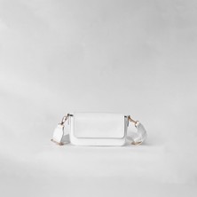 Beyaz Çapraz Çanta