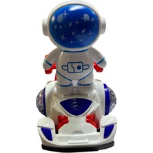 C Toys Işıklı ve Sesli 360DERECE Dönen Uzay Aracı ve Astronot