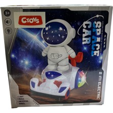 C Toys Işıklı ve Sesli 360DERECE Dönen Uzay Aracı ve Astronot