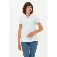 U.S. Polo Assn. Kadın Nil Tişört 50262938-VR083