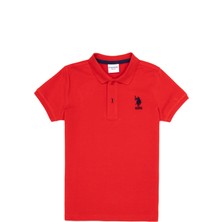 U.S. Polo Assn. Erkek Çocuk Kırmızı Tişört Basic 50262958-VR030