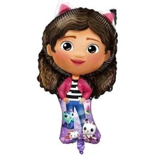 Parti Dükkanım Gabby Dollhouse Folyo Balon 49*94 Cm