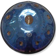 Arsha Profesyonel Grade A Titanium Handpan 9 Nota Re Minör