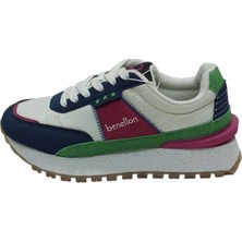Benetton Lacivert Kadın Sneaker Spor Ayakkabı