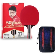 Loki Wang Hao 3 Ittf Onaylı Masa Tenisi Raketi (Kılıf Hediyeli)