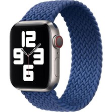 Forzacase Apple Watch 10 42MM ile Uyumlu Hasır Örgü Solo Loop Kordon Kayış - FC401
