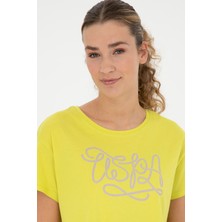 U.S. Polo Assn. Kadın Fıstık Tişört 50286053-VR087