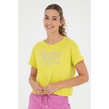 U.S. Polo Assn. Kadın Fıstık Tişört 50286053-VR087