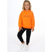 Toontoy Kız Çocuk Baskılı Eşofman Takım