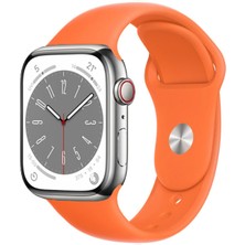 Forzacase Apple Watch 10 Series 46MM ile Uyumlu Silikon Kordon Kayış - FC005