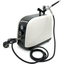 Rox 0067 Profesyonel Airbrush Kompresör Mini Boya Tabancası Seti
