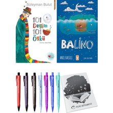 Balino ve 101 Deyim 101 Öykü Süleyman Bulut 2'li Set + Hediyeli