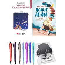 Nohut Adam ve Charlie'nin Büyük Cam Asansörü 2'li Set + Hediyeli