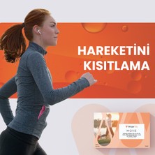 Wiserlife Move Collagen Hidrolize Kollajen (Tip I ve Tip III), Glisin, MSM, Hyaluronik Asit, L-Lizin ve Vitamin C İçeren Takviye Edici Gıda 30 Saşe