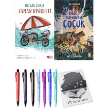 Göğe Tırmanan Çocuk ve Zaman Bisikleti 1 2'li Set + Hediyeli