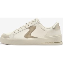 Skechers Hiland - Quite Chic Kadın Natürel/Altın Sneakers 185170 Ntgd