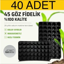 40 Adet 45 Göz Fide Viyol Ekonomik paket Fidelik Fide Altlığı fide viyolü tohum yetiştirme kabı