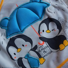 Penguen Desenli 5'li Yeni Doğan Set